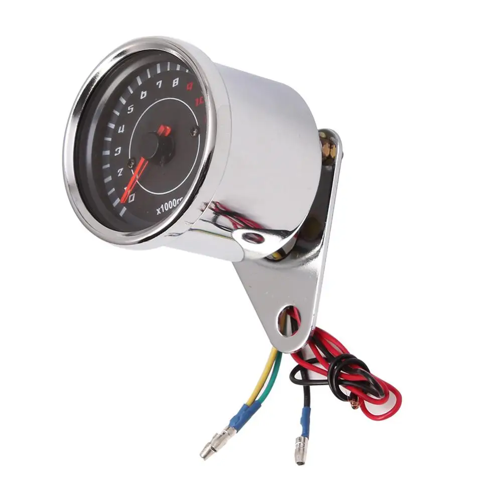 1000 об/мин Универсальный мотоциклетный Тахометр светодиодный экран DC 12 В
