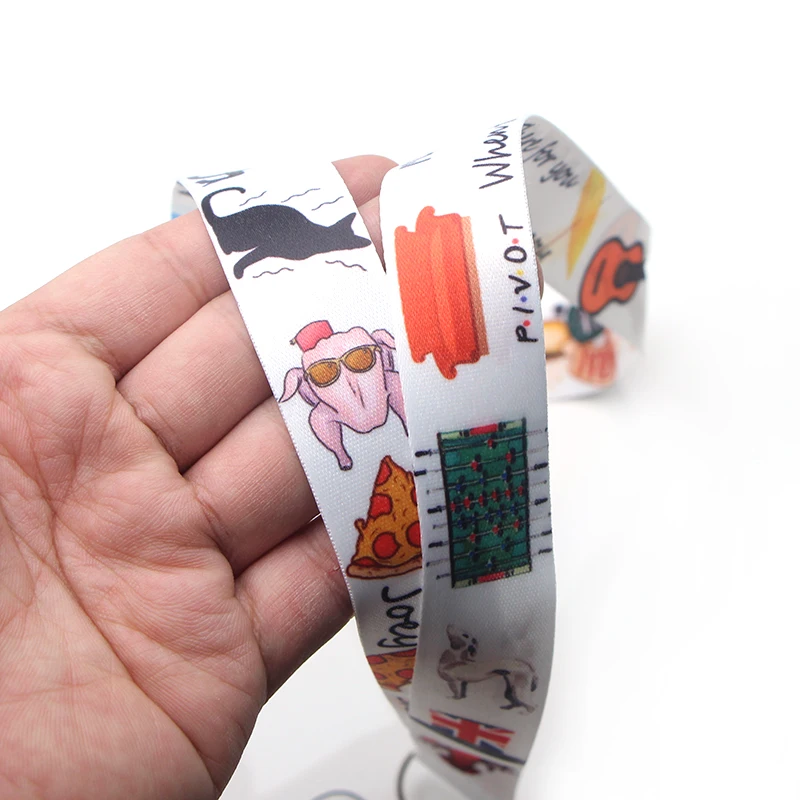 CA249 друзья ТВ Ремешок шейный ремешок для ключа ID карты мобильного телефона ремни