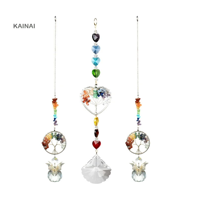 

3 шт., декоративные кристаллы-призмы для украшения сада