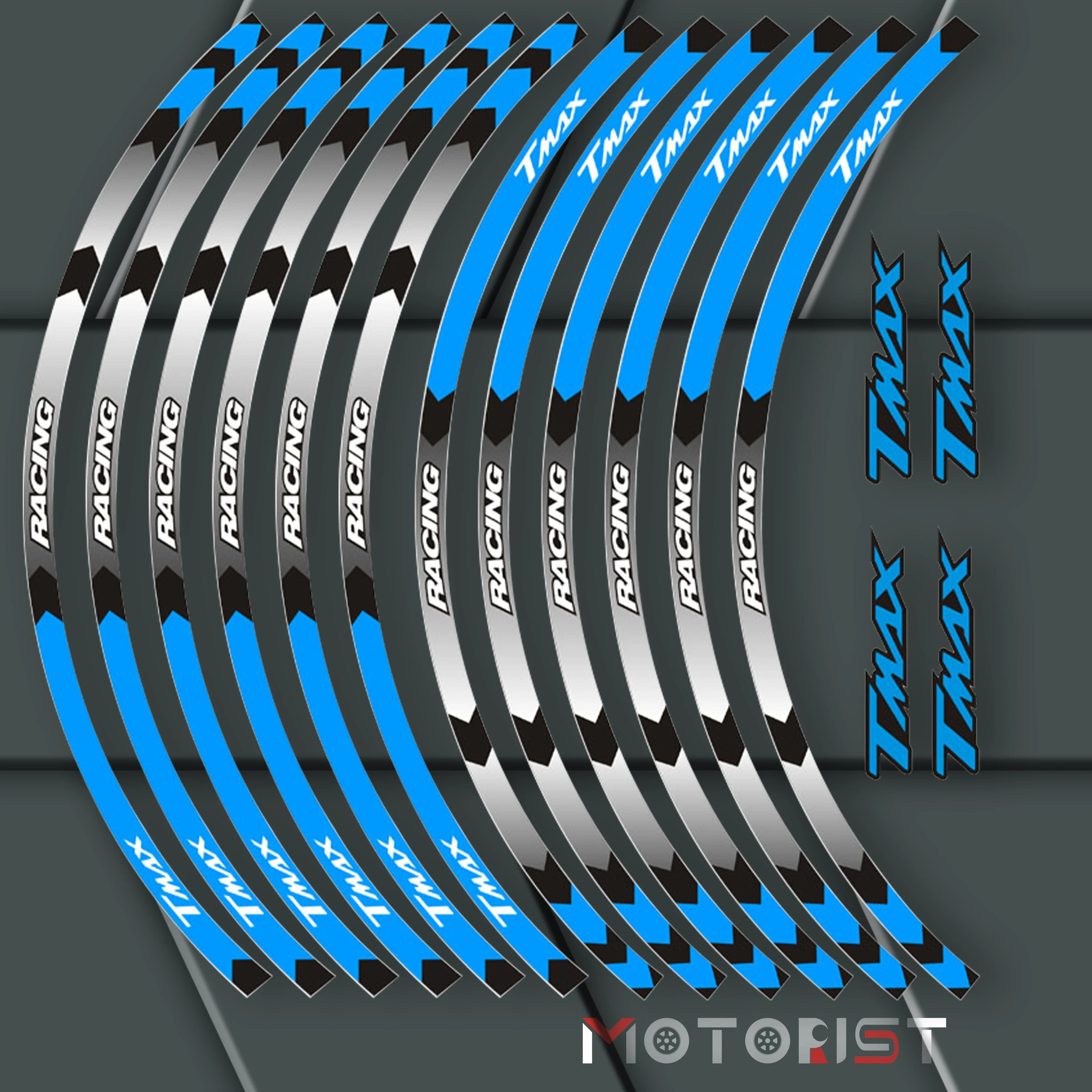 Набор из 12 шт. высокое качество подшипники мотоцикла колес наклейки