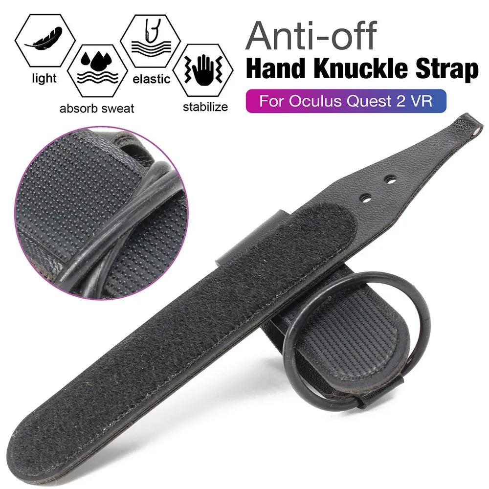 

1 Pair Knuckle Strap for Oculus Quest 2 VR Touch Controller Handle Grip Adjustable Wrist Straps for Oculus Quest2 Vr Accessories