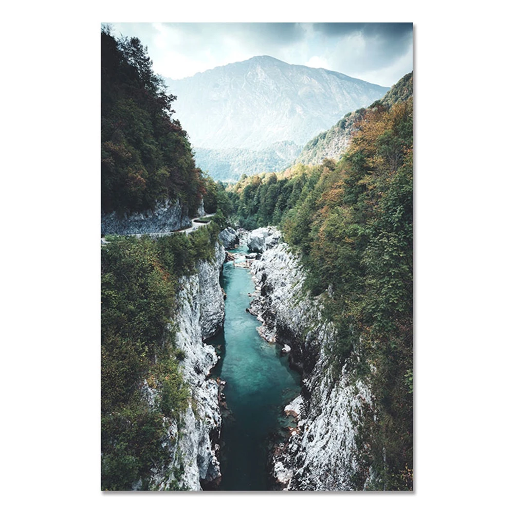 

Набор для рукоделия из хлопка, Набор для вышивки крестиком 11CT с изображением природы, леса, гор, озера, лодки