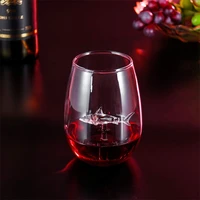 creative design shark bottle new egg shape cool red wine enjoy life cocktail cup european style red wine drink cup