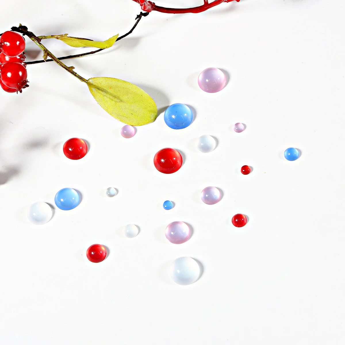 Бусины из смолы кошачий глаз с имитацией драгоценных камней для шитья аксессуары