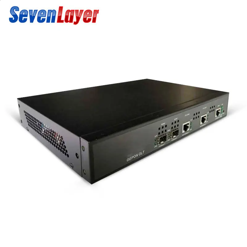 EPON OLT 2PON порты FTTH CATV OLT Перевозчик-класс высокой плотности волоконно-оптический высокое качество 1,25G Профессиональный мини