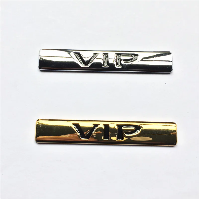 Металлическая Эмблема VIP-двигателя 3D автомобильные наклейки 2 шт. для Honda Toyota Lexus
