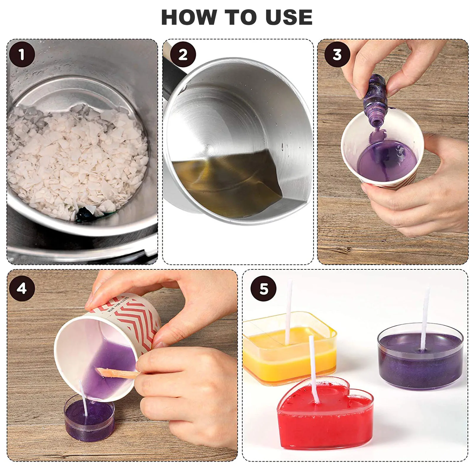 

2021 Handicraft Candle Container Styled Shaped Transparent Holder DIY Handmade Making Aromatherapy Candle Material Supplies