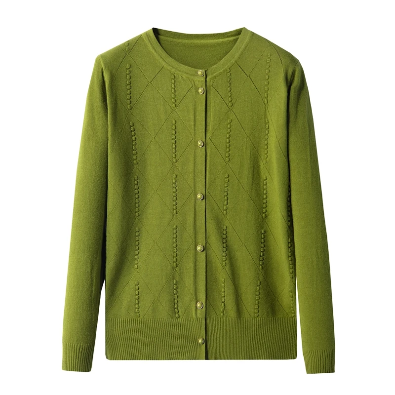 Свитер для женщин среднего и пожилого возраста новинка 2020 одежда мам на весну