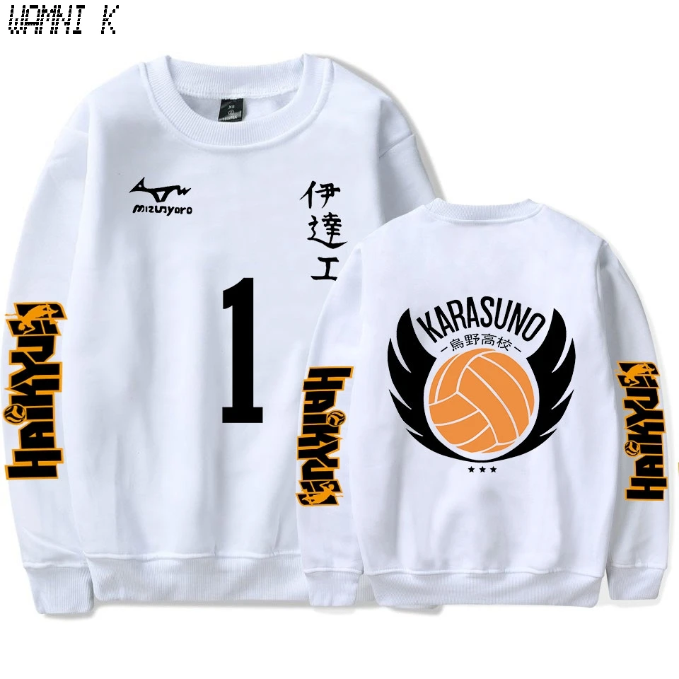 Новинка 2020 Haikyuu! Толстовки мужские женские толстовки пуловер весенне осенние с