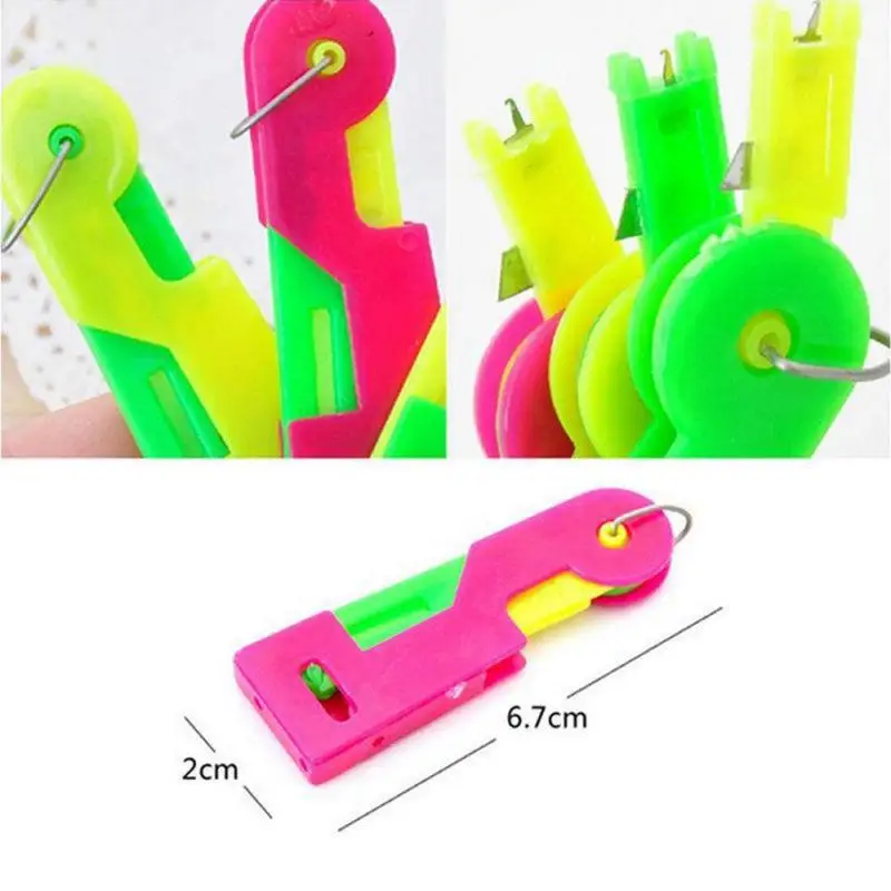 

Automatic Needle Threader Sewing Needle Device Hand Machine DIY Tool Sewing Needles Parts For Elderly Household Sewing Tools
