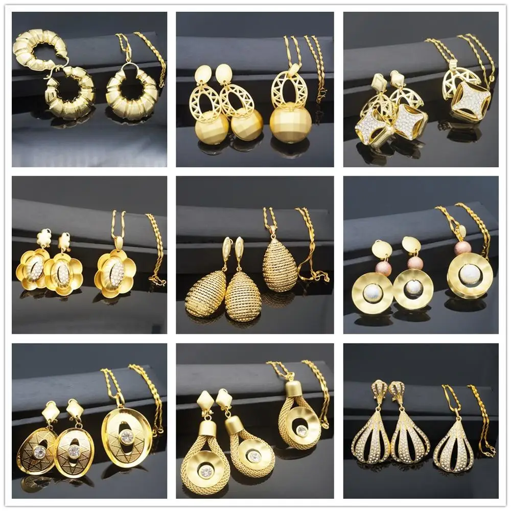 Свадебные ювелирные наборы высокого качества изделия для африканвечерние