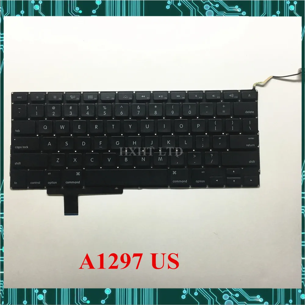 Клавиатура A1297 для Apple MacBook Pro 17 дюймов английская раскладка США MC024 MC725 MD311 MC311 2009-2011