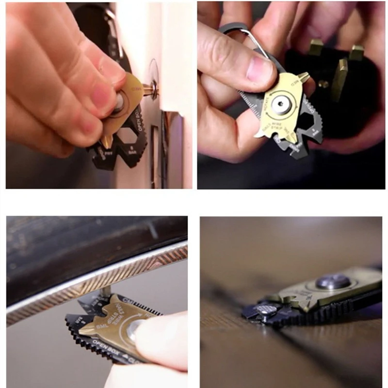 Карманный Мульти инструмент 20 в 1 портативный гаджет для повседневного