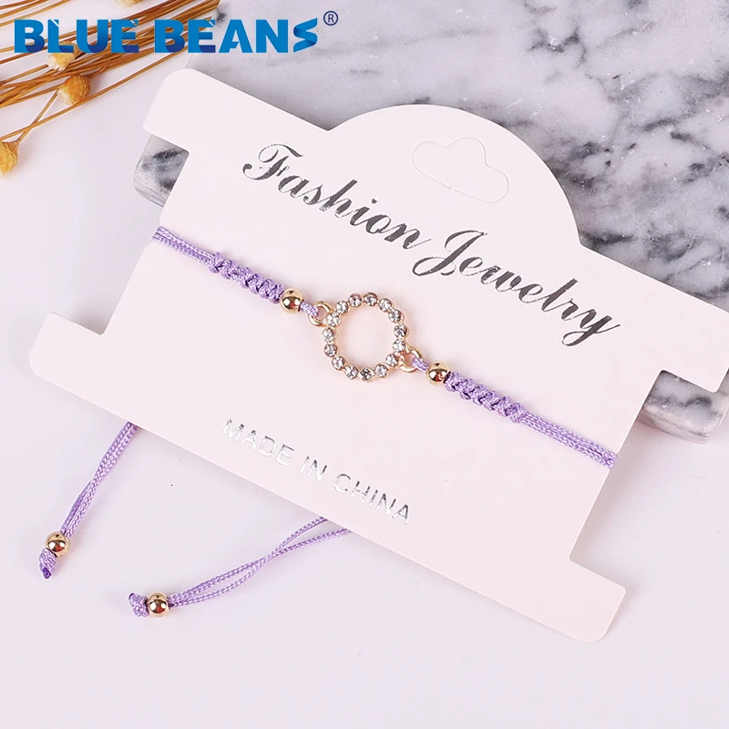 2019 плетеные браслеты простой круглый браслет для женщин дружба вечеринка