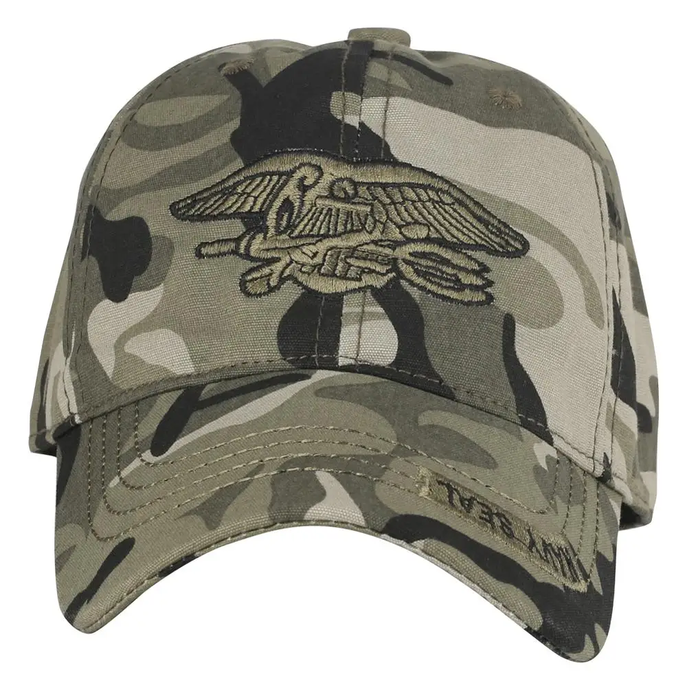 Мужская кепка Снэпбэк из акриловой смолы в стиле милитари|Мужские бейсболки| |