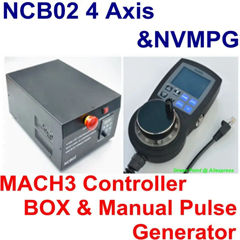 Новый продукт MACH3 USB Pote 4 оси Управление Коробка NCB02 гравировальный станок с ЧПУ