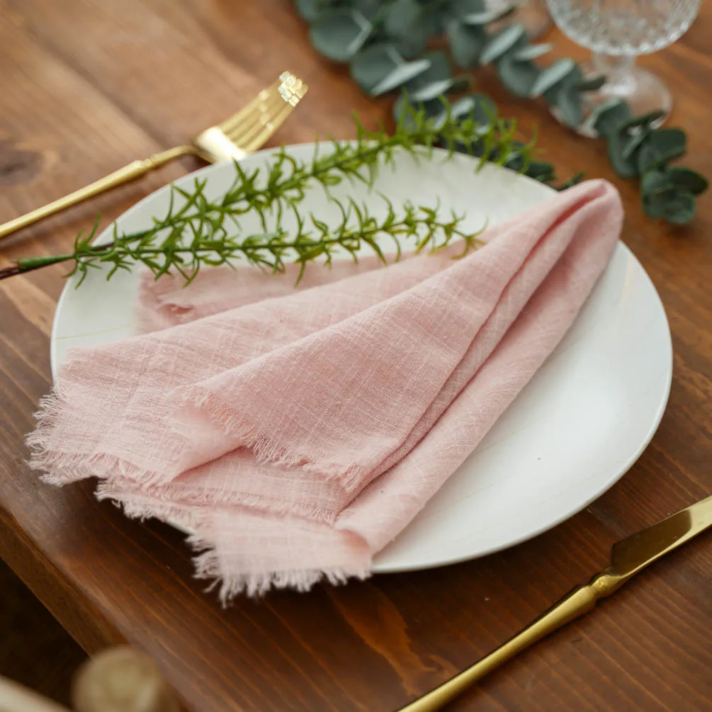 10 шт. декоративные салфетки из хлопка и белой марли | Дом сад