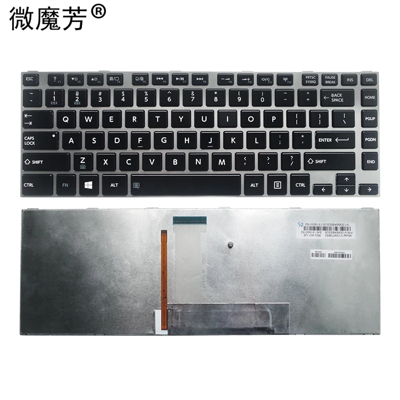 

US laptop backlit Keyboard for Toshiba Satellite L800 L800D L830 L835 L840 L845 P840 P845 C800 C840 C845 M800 M805 M840