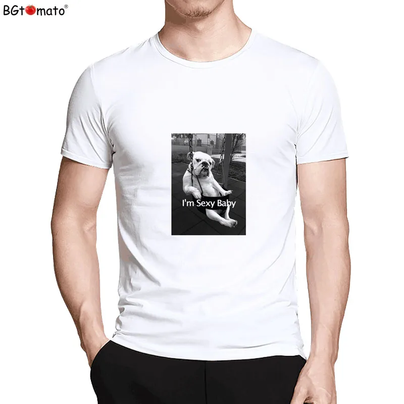 

2022, забавная Футболка с принтом собаки, брендовая футболка, милая Мужская футболка с животными