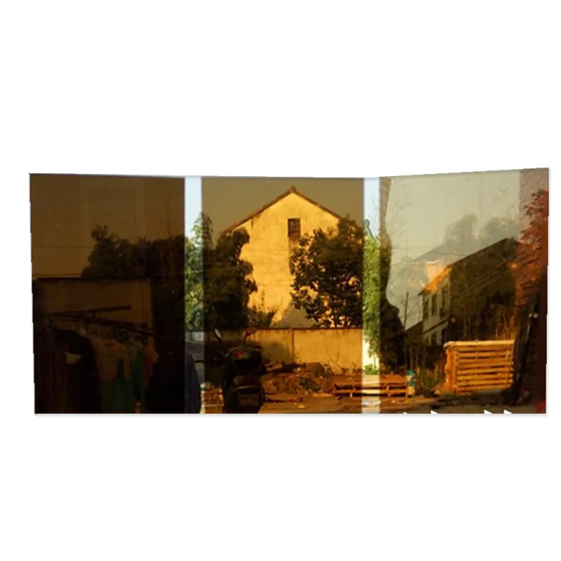 Коричневые затеняющие стеклянные наклейки кофейные двухсторонние прозрачные