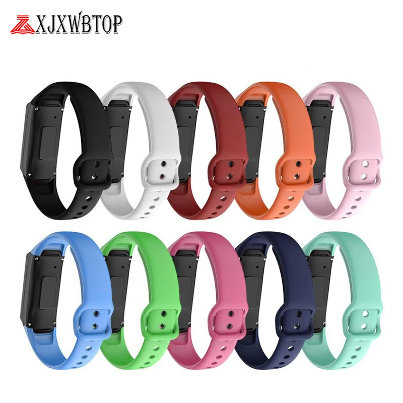 Хорошее качество приятный для кожи Мягкий Силиконовый ремешок Samsung Galaxy Fit замены