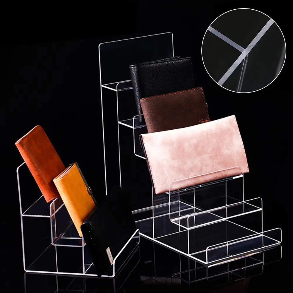 2 шт. прозрачный акриловый кошелек-Кошелек ювелирные изделия Часы телефон лак для