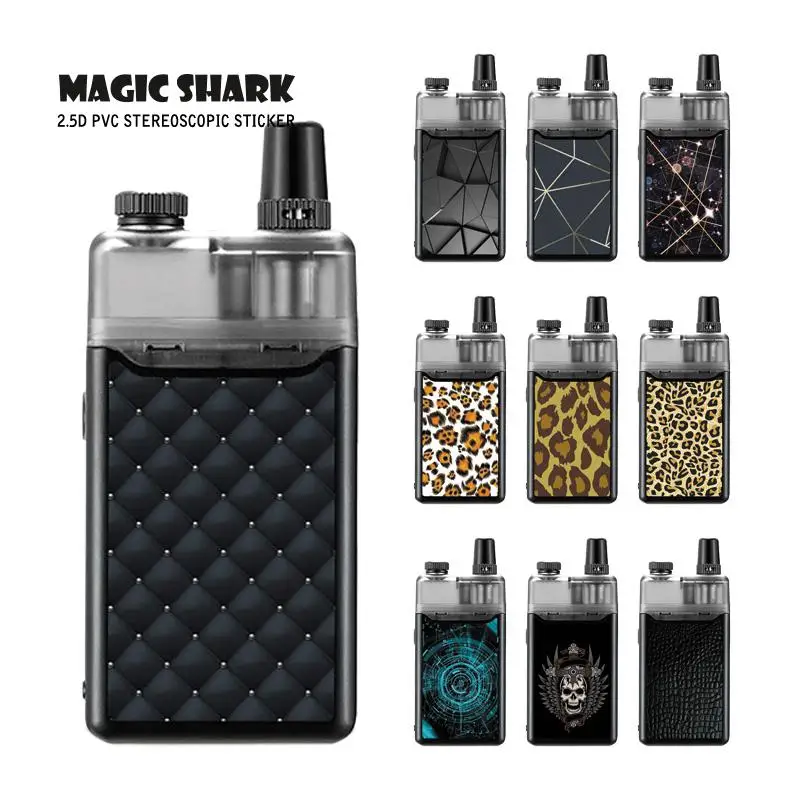 Волшебная Акула Леопардовый череп звезда треугольник полное водонепроницаемое