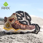 RAX тактические ботинки для пустыни, мужские походные ботинки, винтажные походные ботинки на шнуровке, военные ботинки, водонепроницаемые охотничьи сапоги