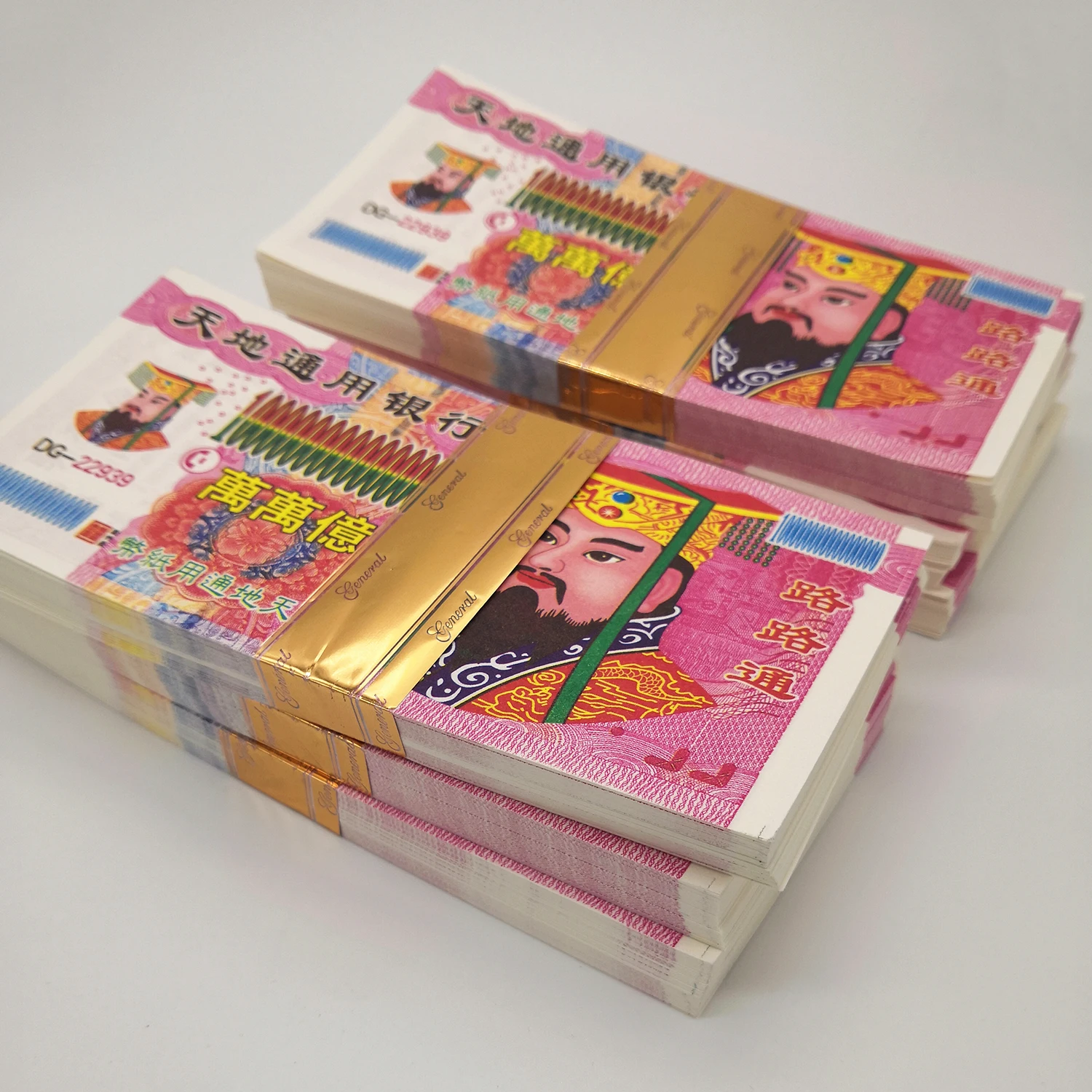 500 шт. новые китайские бумажные призрачные монеты в виде ада с изображением