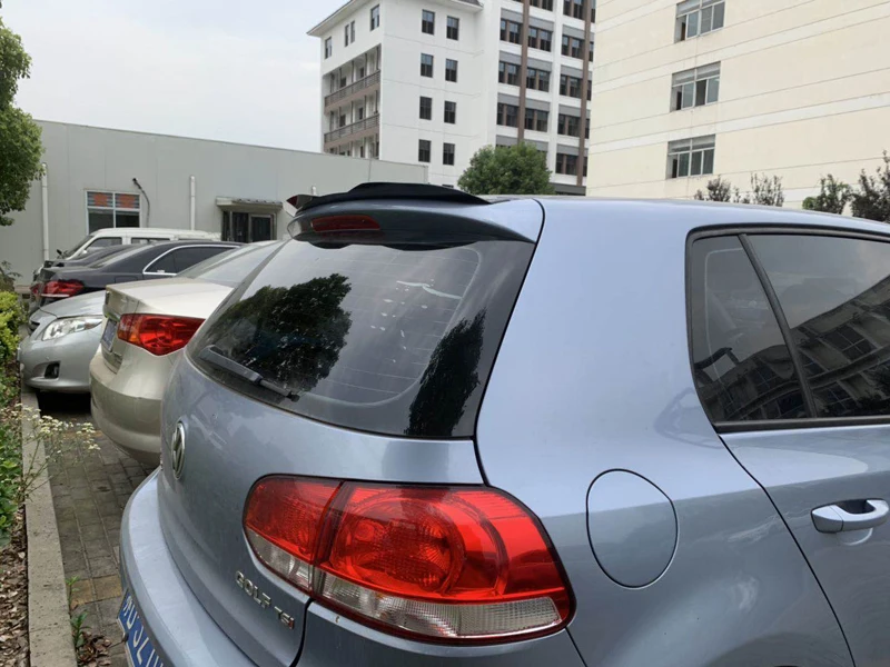 Для Volkswagen GOLF 6 MK6 GTI спойлер 2010-2013 GOLF 6 спойлер Высокое качество ABS Материал заднее крыло автомобиля Цвет задний