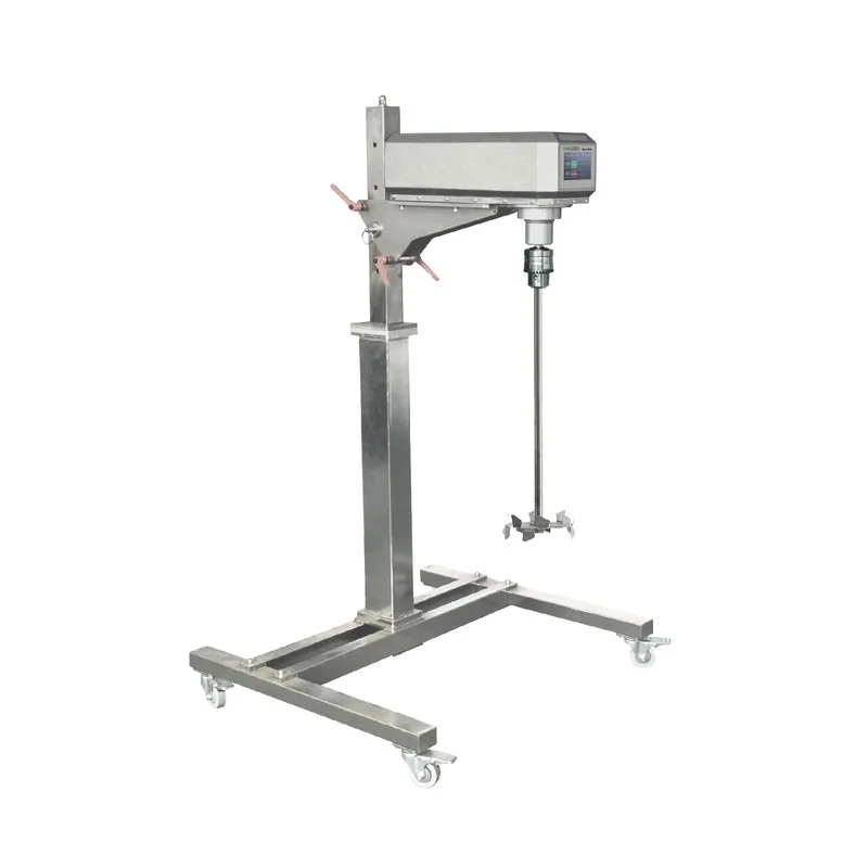 

200L Strong Power Brushless Motor Touch Screen Adjustable Height Lab Mixer with Wheels AM1000