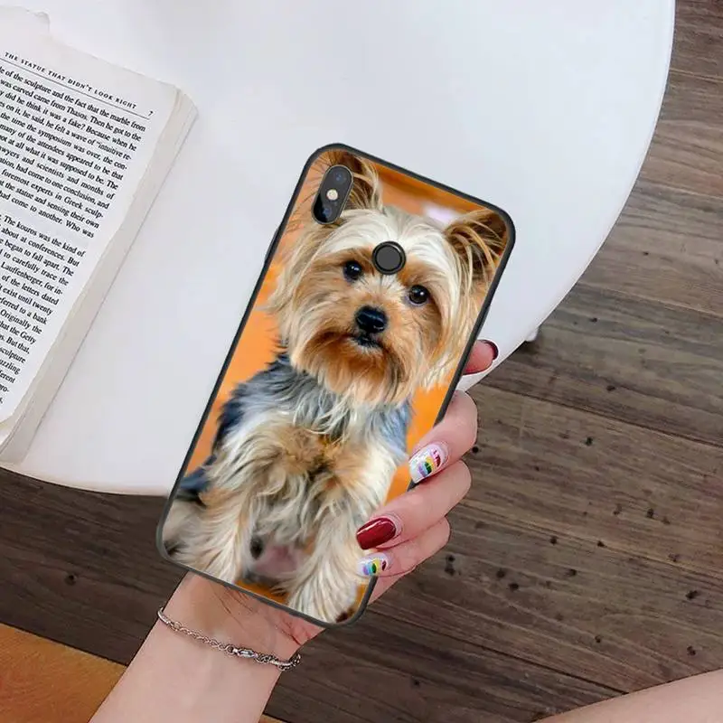 

Yorkshire terrier cute dog animal high quality coque Phone Case For Xiaomi Redmi note 7 8 9 t k30 max3 9 s 10 pro lite