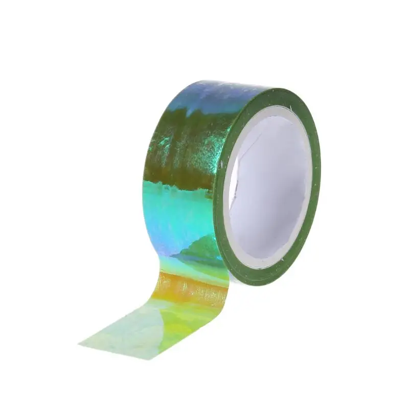 

Rhythmic Gymnastics Decoration Holographic RG Prismatic Glitter Tape Hoops Stick