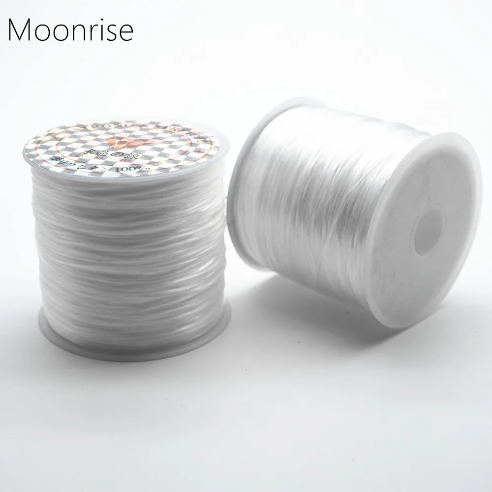 Шнур Эластичный 1 мм для браслетов шнур бисероплетения с кристаллами