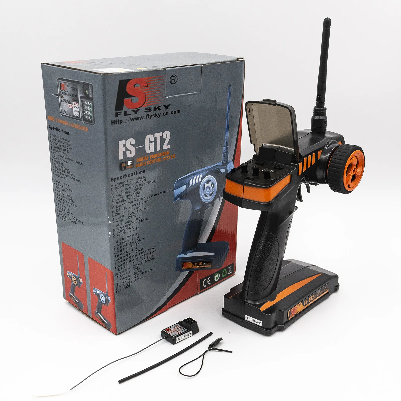 

Передатчик FS-GT2 RC с приемником FS-GT3C 2,4G радиомодель цифровой передатчик для радиоуправляемой машины, лодки