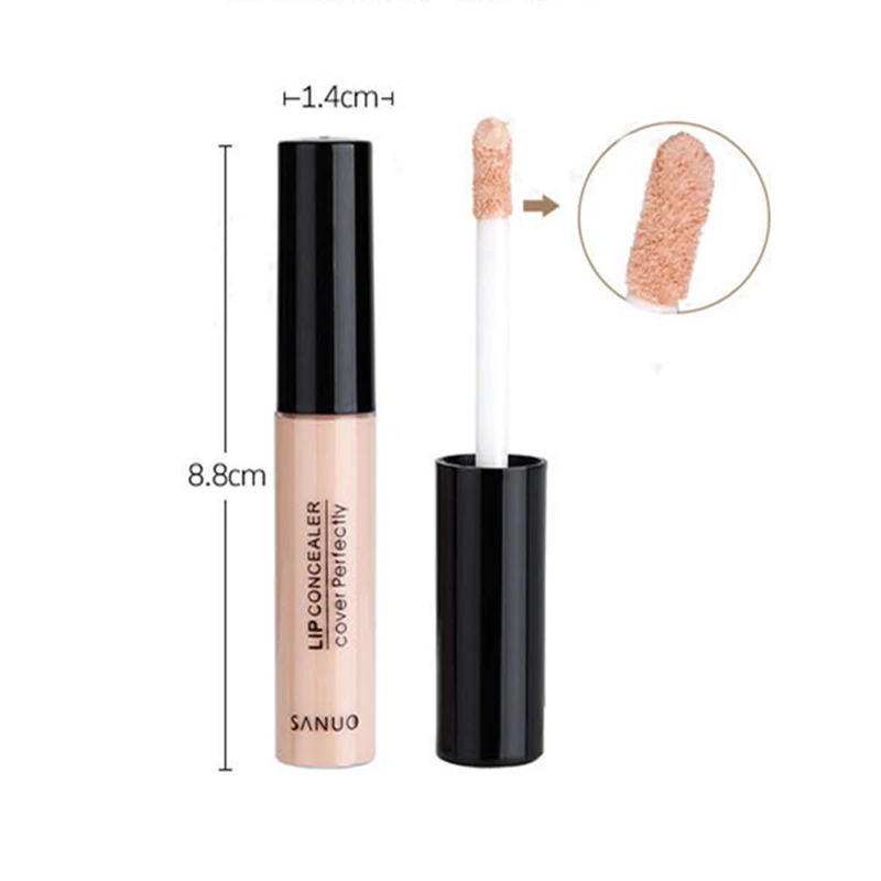 Шелковистый консилер для губ палочка покрытие прыщи веснушки ручка шрамы основа