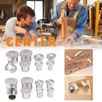 8pcs solid dowel pins center point set 681012mm woodworking dowel tenon center set for woodworking tool power accessories