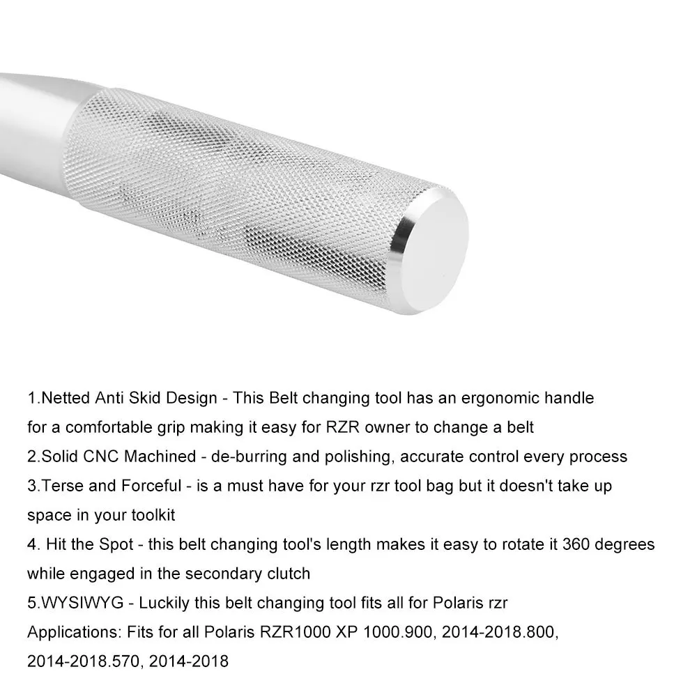 Алюминиевый привод для сжатия ремня сцепления Polaris RZR 570 800 900 1000 2014 2015 2016 2017 2018 UTV