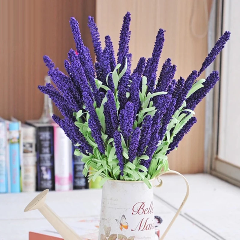 Искусственные цветы декор Staplewang имитация лаванды вечерние украшения свадебные