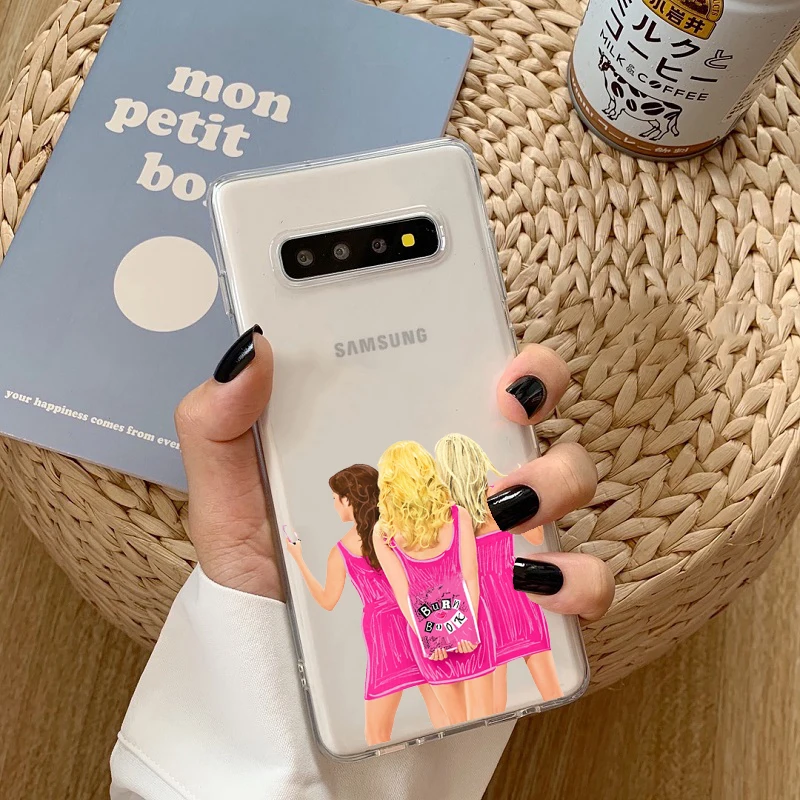 Мягкий чехол из ТПУ для Samsung Galaxy S8 S9 S10PLUS S20 S20ULTRA S6 S7 DEGE | Мобильные телефоны и