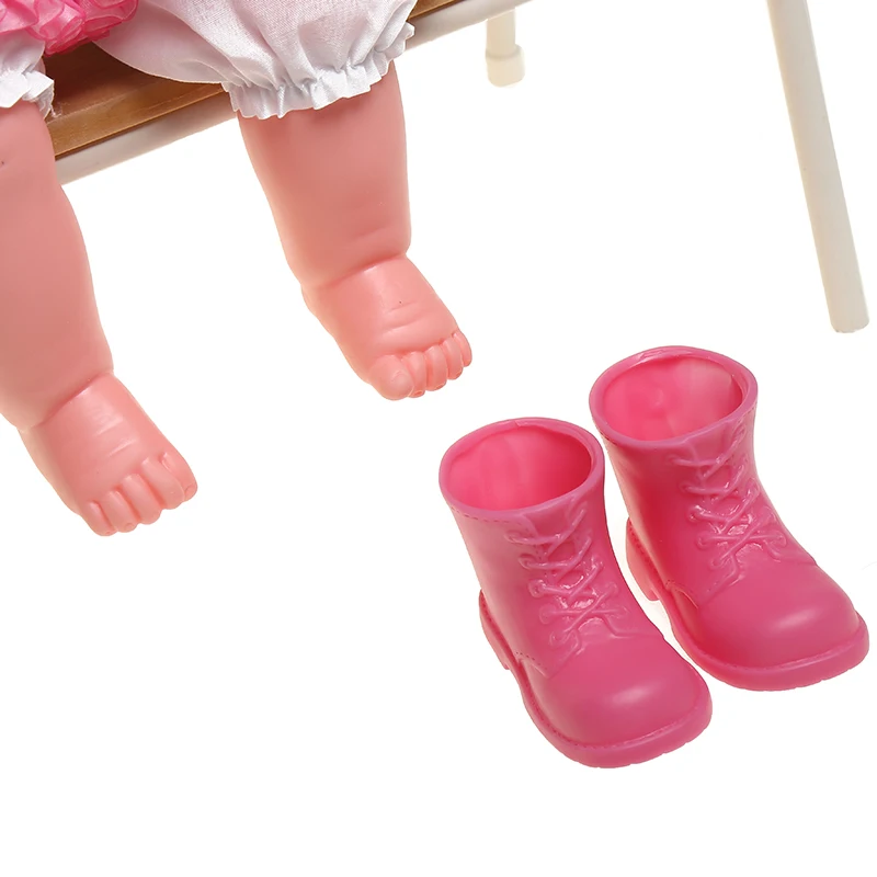 Детская кукла девочка принцесса розовый цветок платье шляпа Тряпичные куклы