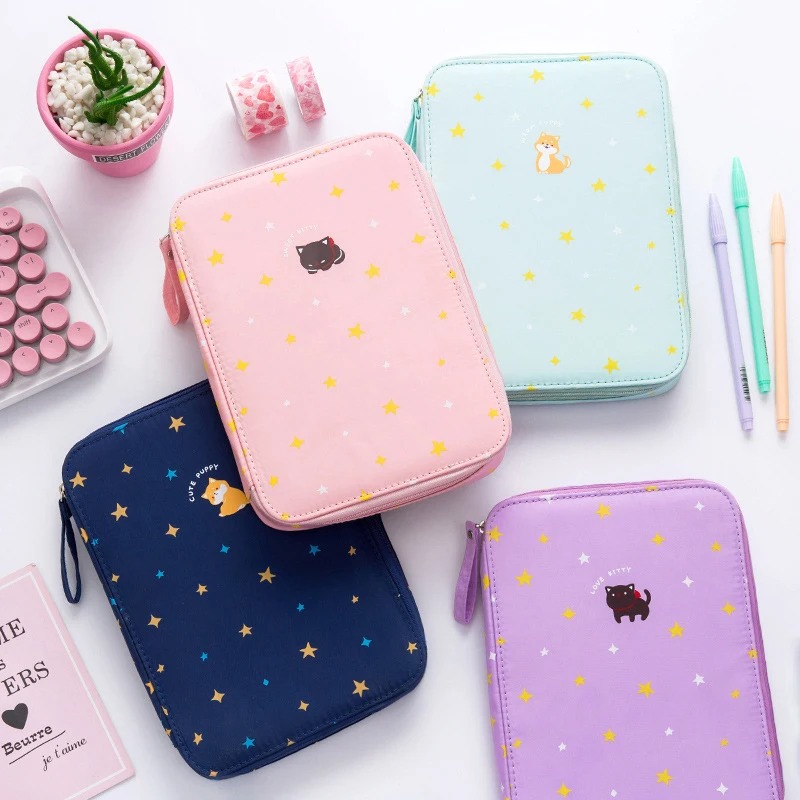 Корейский Многофункциональный школьный чехол карандаш и сумки большая емкость