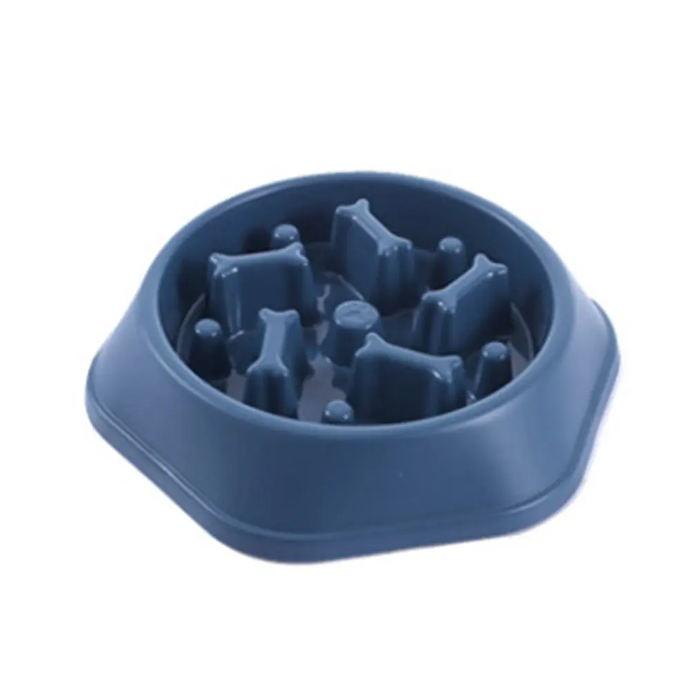 

Home Style Bones Dog Choking Prevention Slow Food Bowl Anti-breakage Dog Feeder Non-slip Dog Licking Bowl