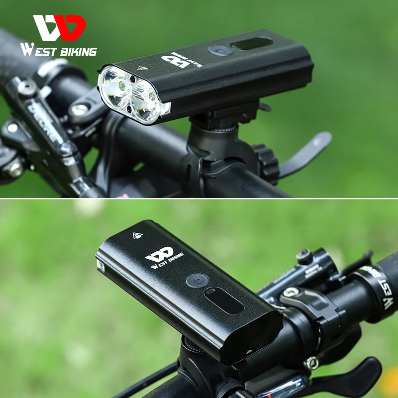 Фсветильник передний велосипедный светодиодный с зарядкой от USB