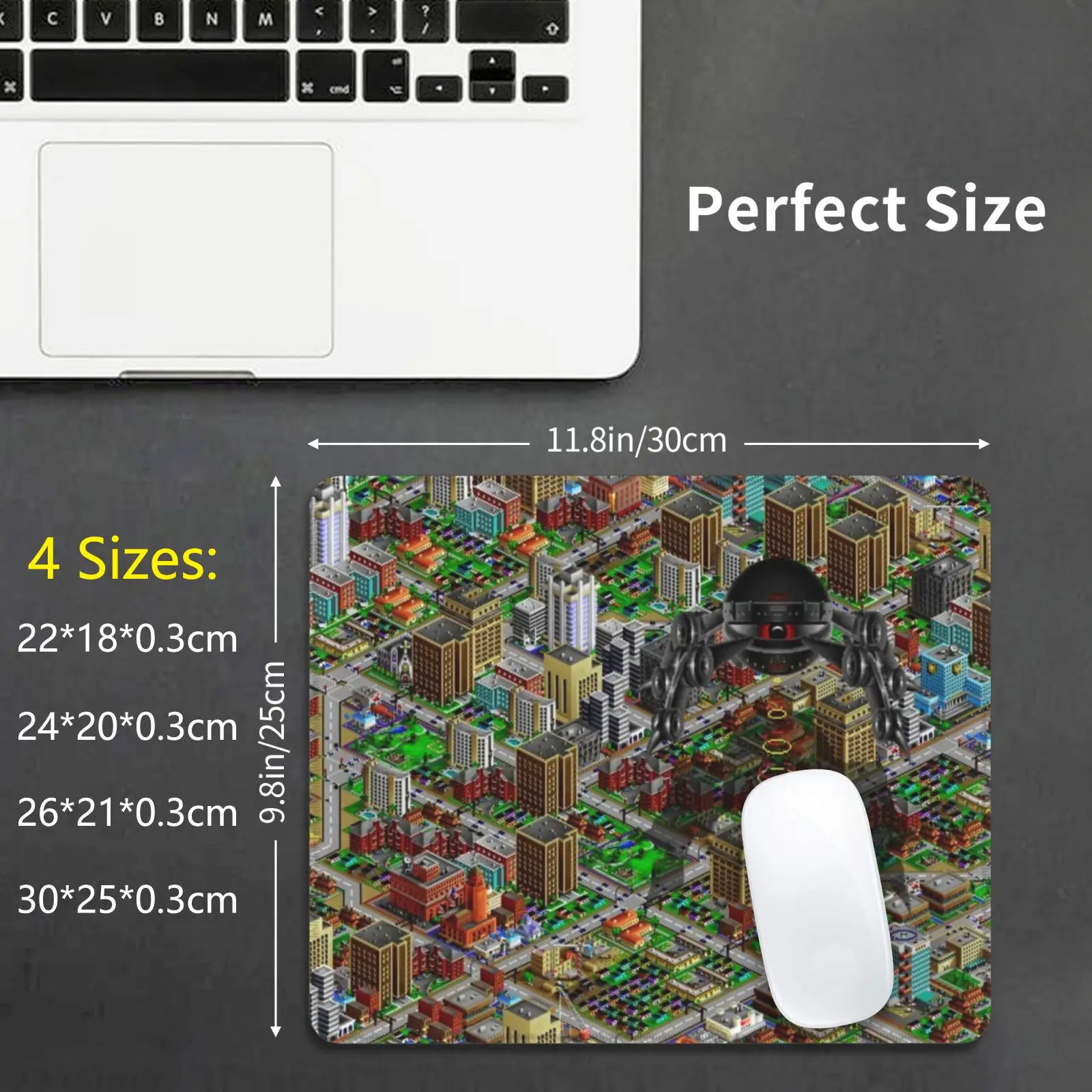 

Коврик для мыши Simcity, 2000, без логотипа, с увеличением, Hd (высокая контрастность)