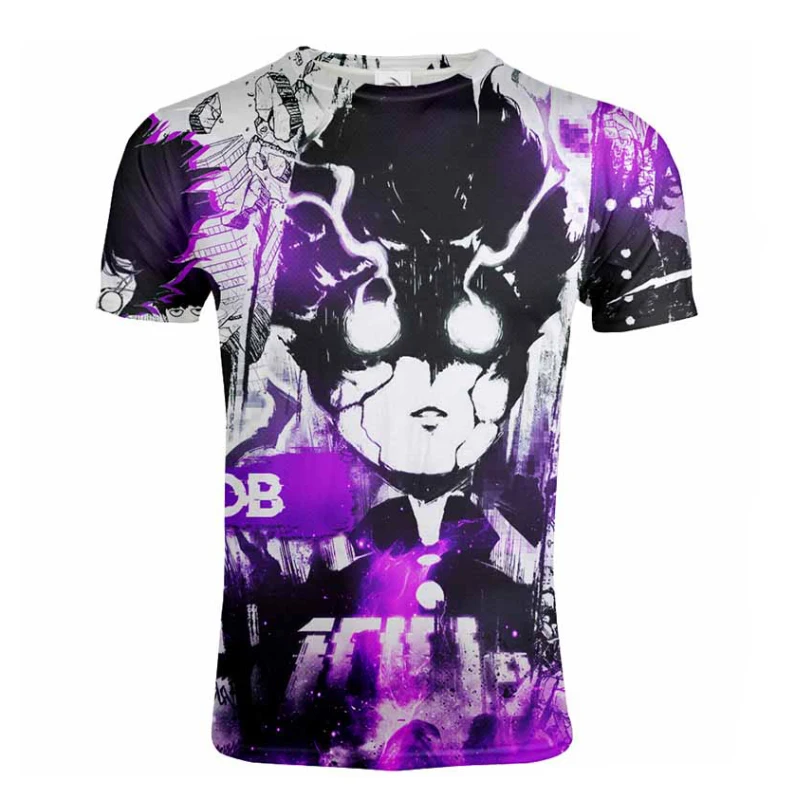 

Mob Psycho 100 3D Printed T-shirt Men Women Anime Style Streetwear O-Neck Short Sleeve Tshirt Unisex Harajuku Hip Hop Shirt Tops
