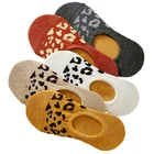 Носки женские с леопардовым 3D принтом, милые пикантные до щиколотки, смешной принт, женские короткие носки, 5 пар, весна-лето