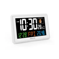 baldr digital desk wall alarm clock with thermometer calendar multifunction silent lcd large screen electronic alarm rcc clock