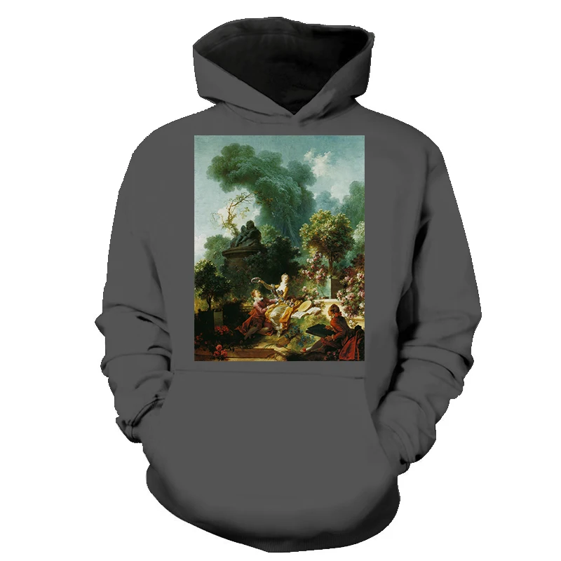 

2021 Fashionable Men's Hoodie World Famous Painting 3D Printing Sweatshirt Unisex Casual Pullover Hoodie