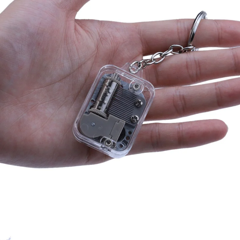 Уникальная Миниатюрная Музыкальная шкатулка с карманом и брелоком Маленькая